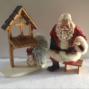 Praying Santa